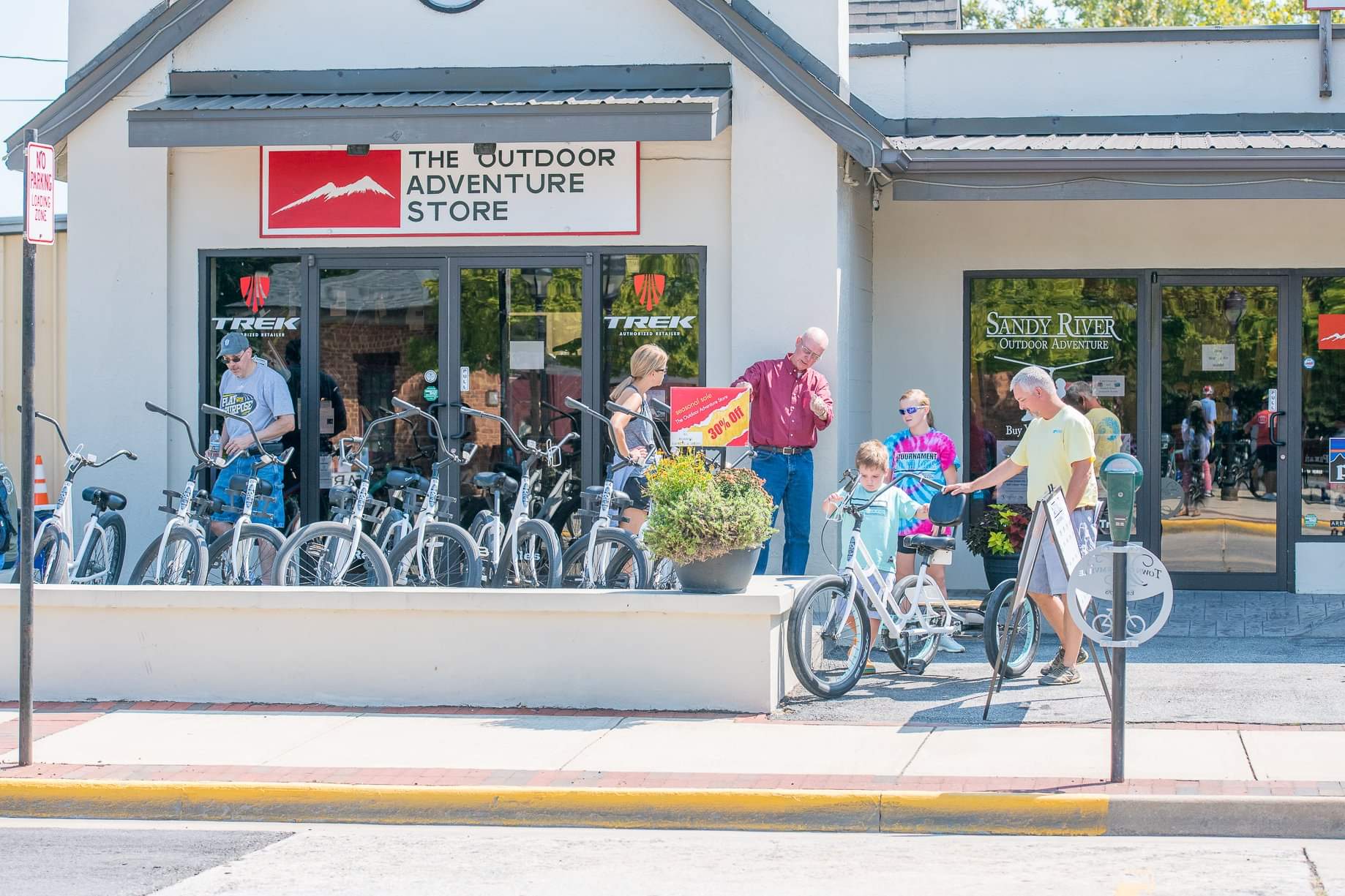 rent bikes from the outdoor adventure store in farmville, va