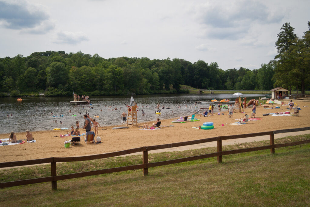 Beach at Twin Lakes State Park